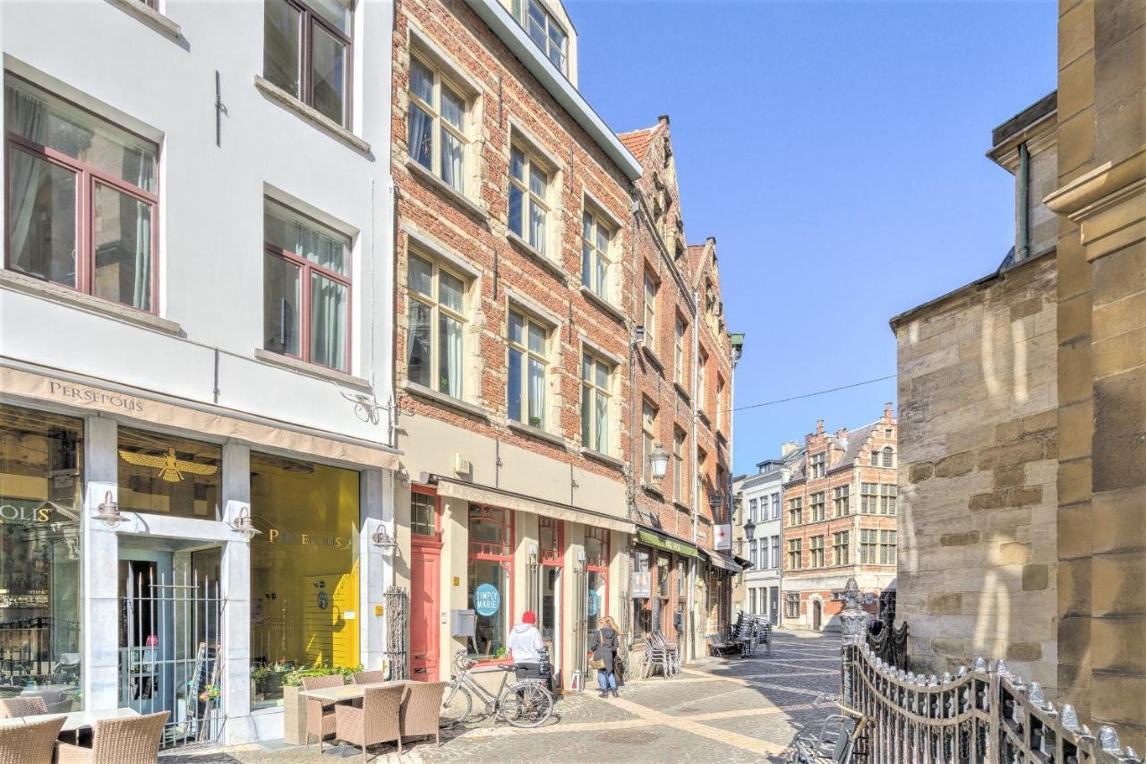 The Hendrik House In Old Town Antwerp Lägenhet Exteriör bild